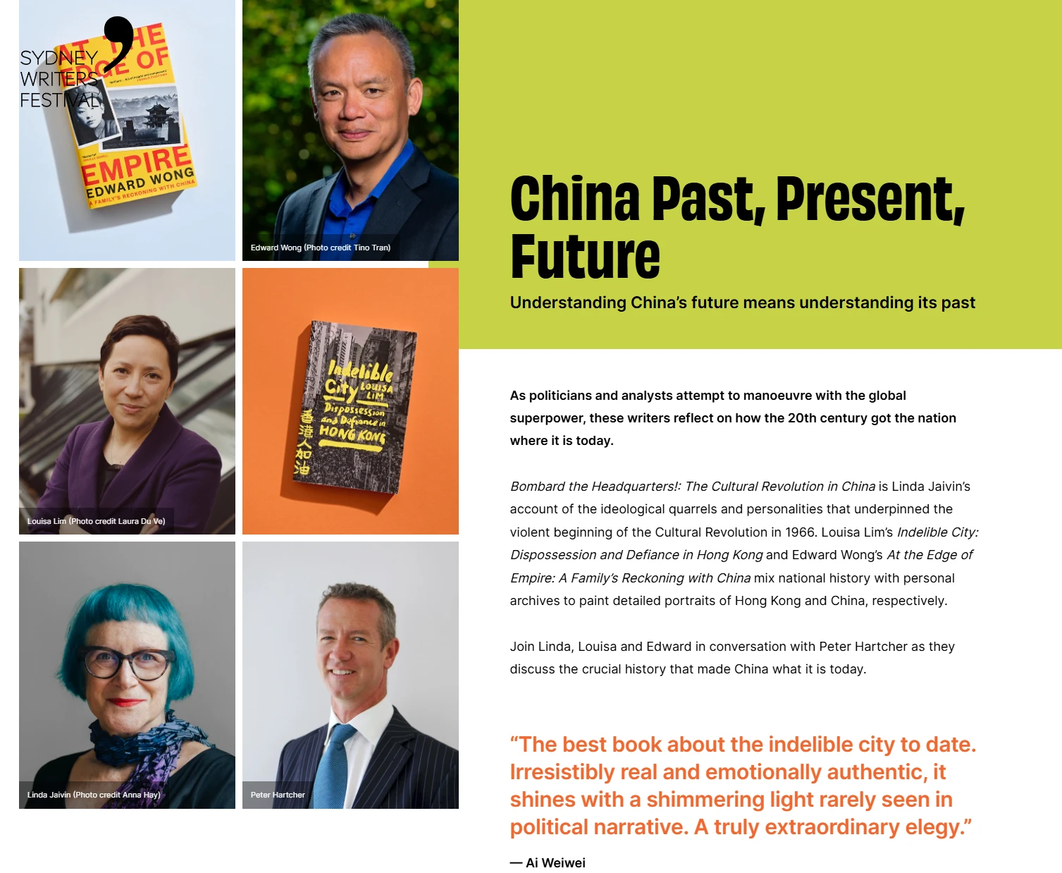 poster from China Past, Present, Future
